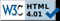 Valid HTML 4.01 Transitional